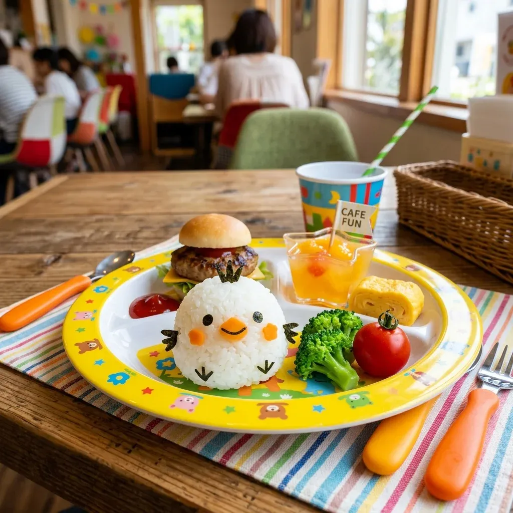 ひよこキッズプレート